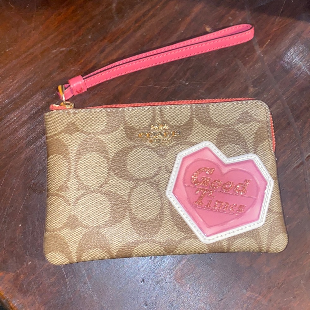 Coach wristlet